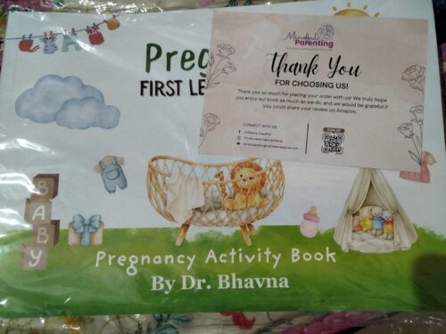 Pregnancy First Lesson of Life - Pregnancy Activity Book photo review